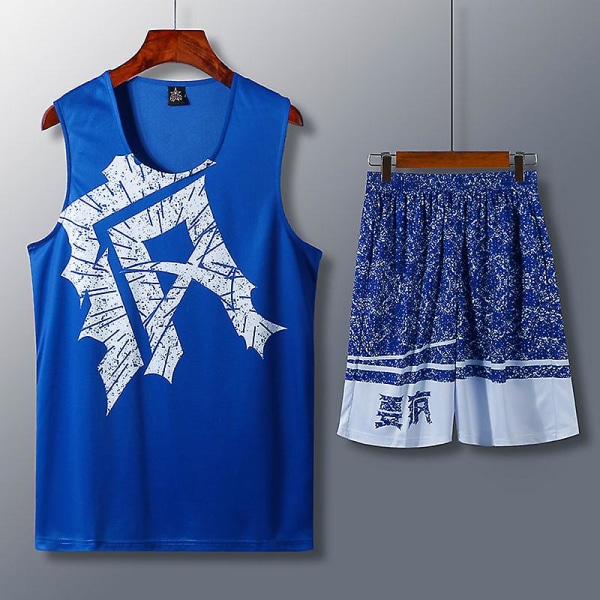 Mænd Børn Basketball Jersey Sæt Uniformer Sports Kit Tøj