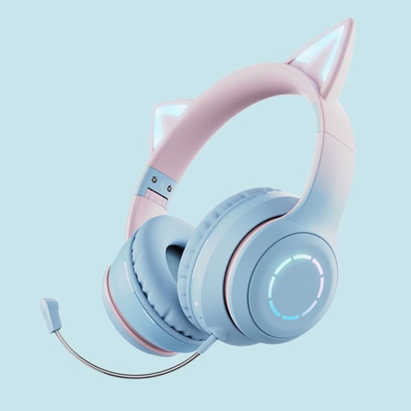 Bluetooth Hovedtelefoner Trådløst Headset BLÅ blue
