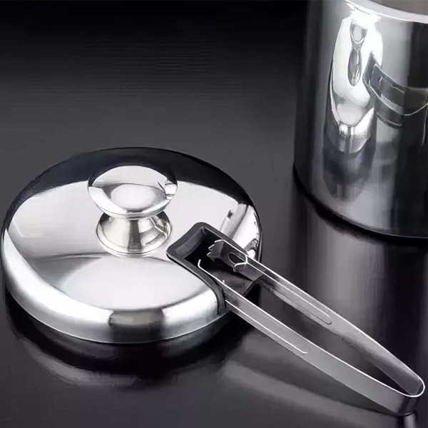 Ishink med Lock - 1,3 L silver