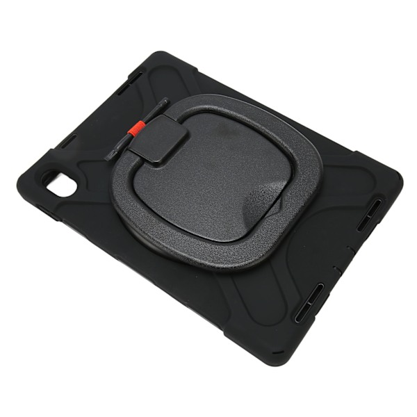 Tablet Cover Silikone Hård PC Præcise Udskæringer Justerbar Rem 360 Graders Støtteben Cover til IOS Tablet 10. Gen 2022 Sort