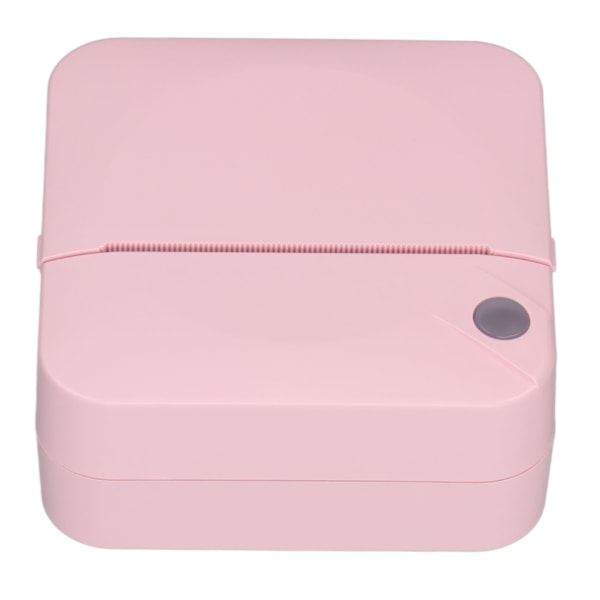 Mini Skrivare 200DPI Termiskt Papper Ergonomisk Design Uppladdningsbart Batteri Säker Stabil Portabel Skrivare för Hemmakontor Rosa