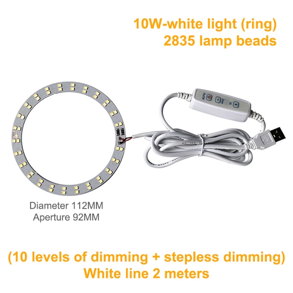 DC 5V Dæmpbar LED-chips SMD LED-lampe DIY Light Justerbar LED A24