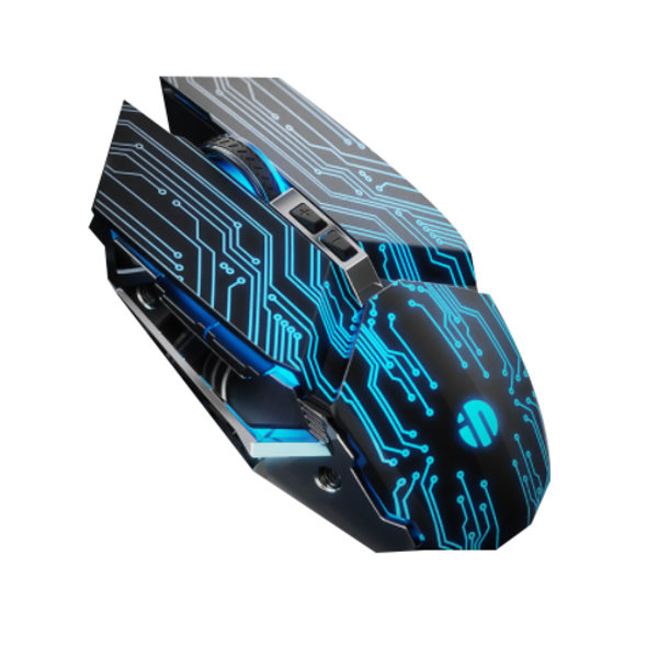 USB Luminous Gaming Mus Datortillbehör BLUE