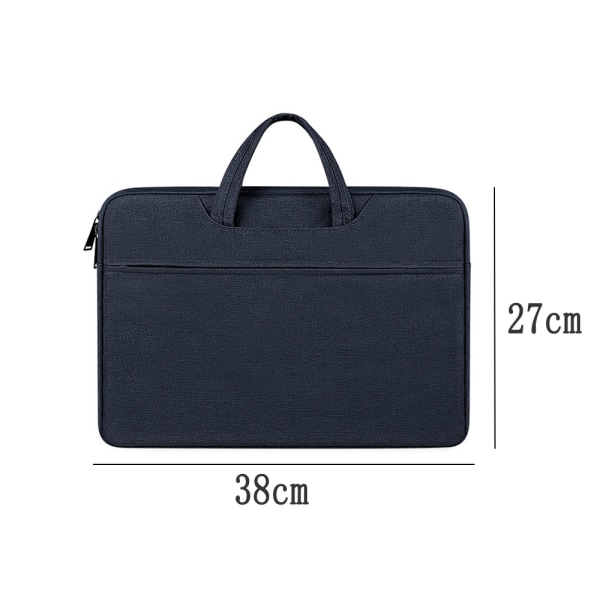 Laptopveske 14,1-15,4 tommer Vanntett Case med Dark blue-14.1-15.4 inches