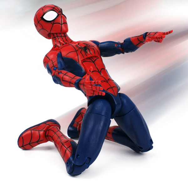 Marvel Avengers Actionfigurer Spiderman Spider Kvinde Gwen Stacy Venom Sort Spider-man Miles Morales Modellegetøj til børn D