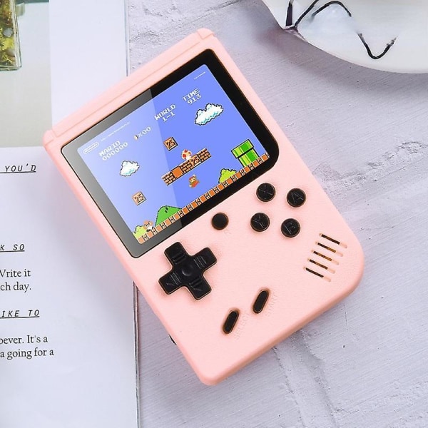 2.8 Inch Singles Pink 500 In One-gameboy Built-in 500/800 Classic Game Retro Video Game Console Kids Toys