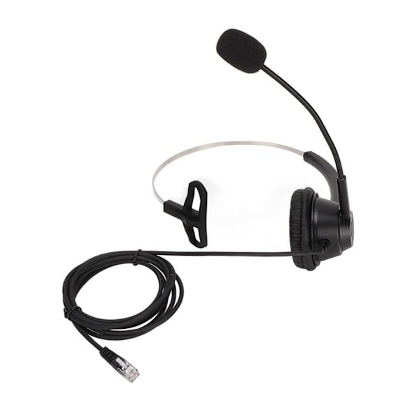 H360-RJ9 Telefon Headset Professionelt Call Center Headset med Støjreducerende Mikrofon til Kundeservice Kontor