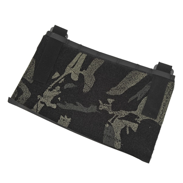 Västmonteringsplattform Stridsvästpanel Fäste Frontpanel Nylon Snabbkoppling Stridsvästtillbehör för Crye Svart Kamouflage