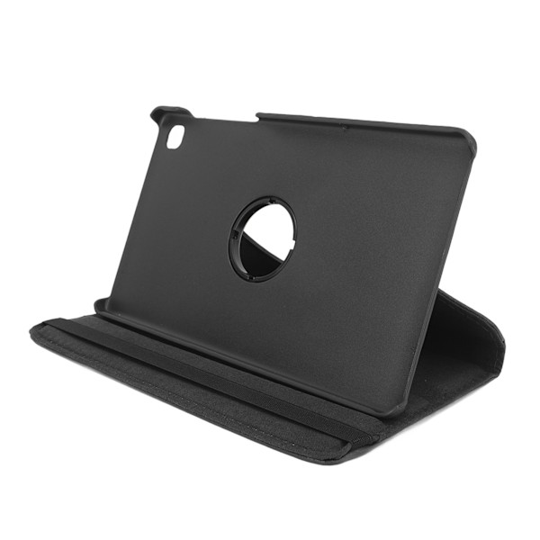 Beskyttende nettbrettveske i imitert skinn, roterbart nettbrettdeksel for Galaxy Tab A7 Lite T220 T225 8,7 tommer nettbrett, svart