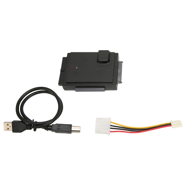 IDE SATA -sovitinkaapeli IDE-rinnakkaisportti SATA-sarjaportti 480Mbp/s 5000GB ulkoinen kiintolevyliitin 110–240 V EU-pistoke