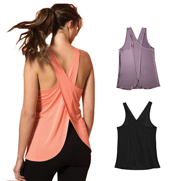 Sportvest løbevest SORT S