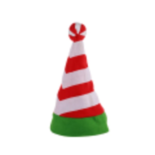 Christmas Hat Festival Dekoration Party Supplies Xmas Randig