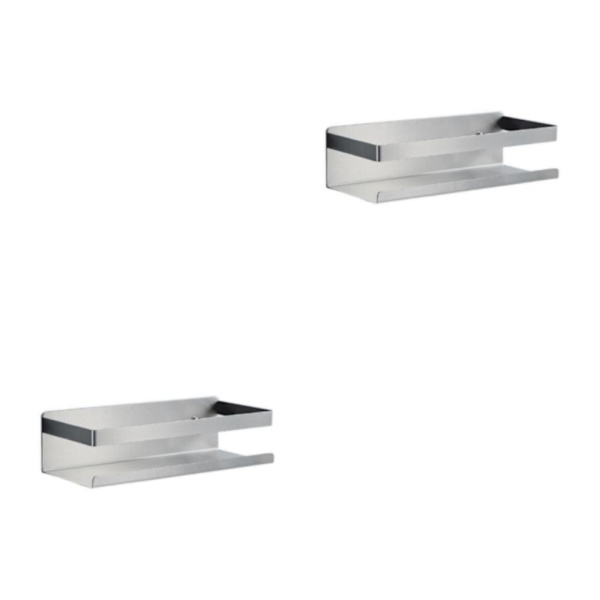 1/2 flaskeholder for krydderboks i rustfritt stål for kjøkken M 2Set