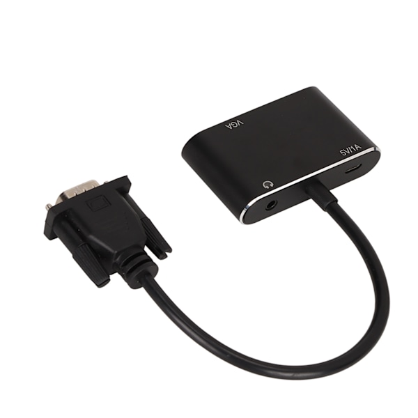 2 in 1 Splitter VGA - VGA High Definition Multimedia Interface -sovitin, korkea resoluutio, vakaat tietokonetarvikkeet