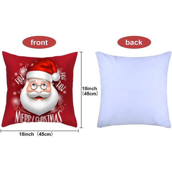 4st Merry Christmas kuddfodral prydnadskudd   45 x 45