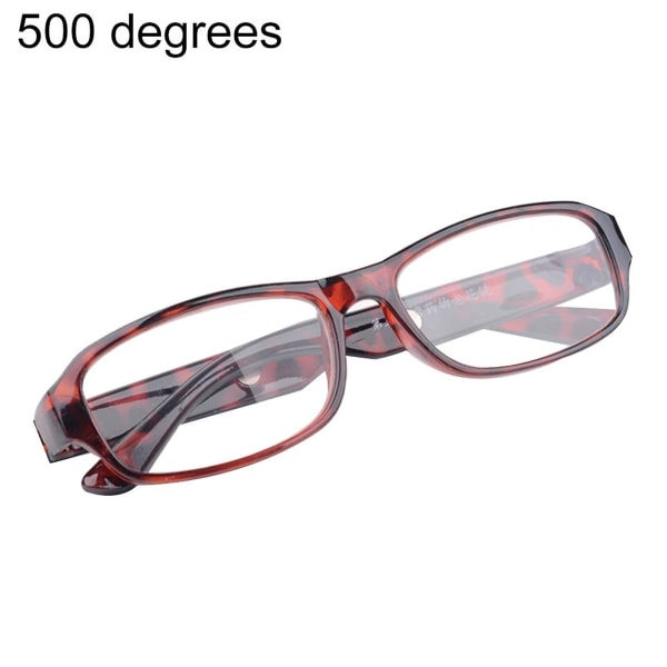 Læsebriller +4,5 +5,0 +5,5 +6,0 grader Optisk linse Briller qd best Red Red 5