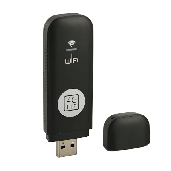 USB WiFi Adapter Micro SIM-kortplads 150Mbps 10 Brugeres Kapacitet WPA WPA2 Kryptering WiFi Dongle til Europa Asien Sort
