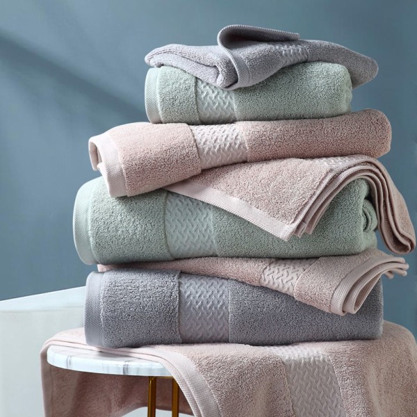 Håndkle Badehåndkle GRÅ FIRKANTISK HÅNDKLE FIRKANTISK HÅNDKLE grey square towel-square towel