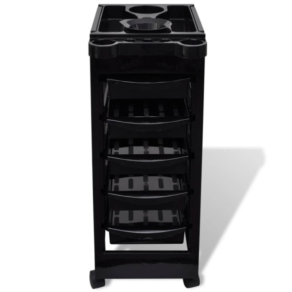 vidaXL Kampa-vaunu pyörillä black