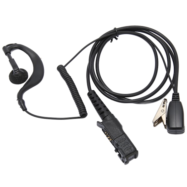 G Formad Hörsnäcka PU Kabel Walkie Talkie Hörsnäcka med Mikrofon PTT för XPR3500e XPR3300 XPR3000 XPR3300e XPR3500 XIR P6620