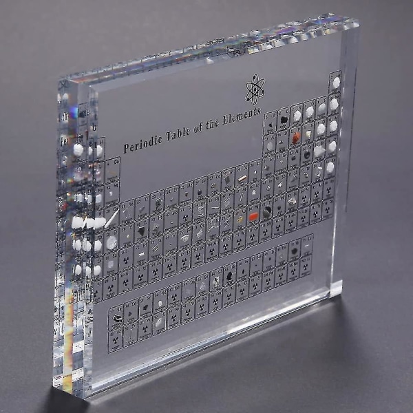 Akryl periodiska systemet med verkliga grundämnen, kemiska grundämnen Dis