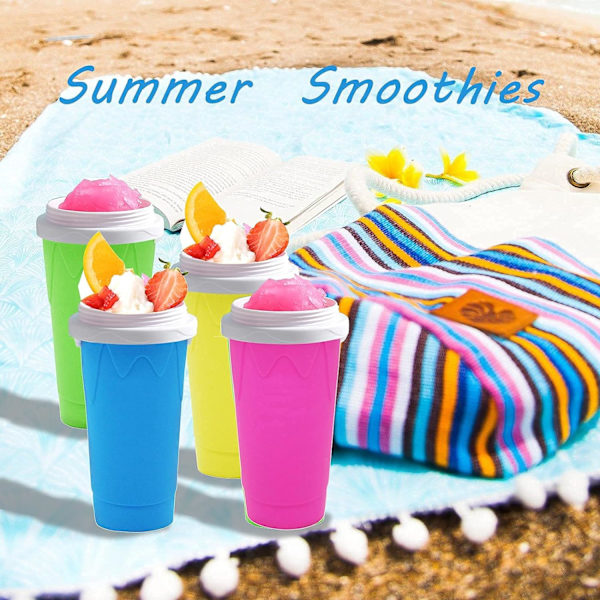 Maker Ice Cup Travel Kannettava Double Layer Silica Cup Pinch Cup