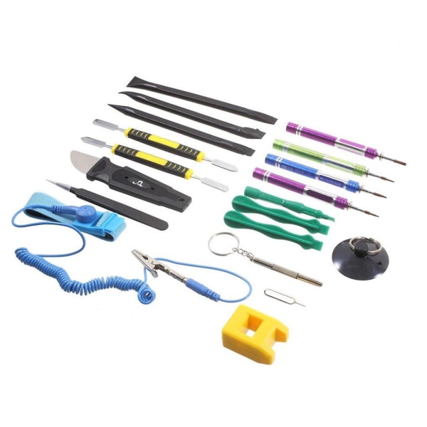19-i-1 værktøjssæt med taske reparation Iphone multicolor