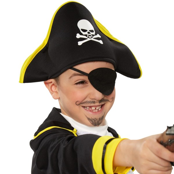 tectake Masquerade Costume Boy Pirate Prince MultiColor 128 (7-8y)