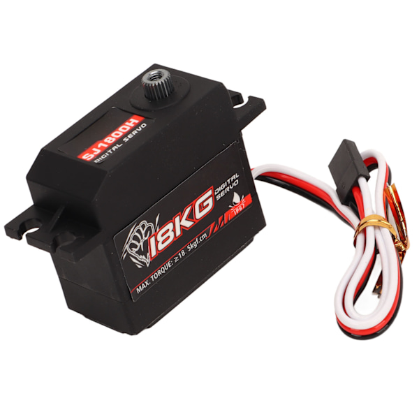 18kg Servo Jernkjerne Høytrykks Vanntett Metallgir Digital Servo for RC Bil Robot Helikopter Modellskip