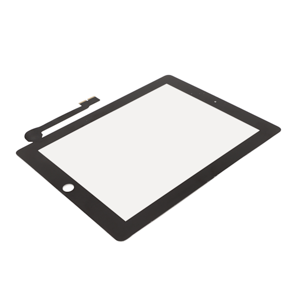 Pekskärmspanel Svart Stark Hållbar Härdat Glas Lättvikt LCD Tablet Skärmpanel för IOS Tablet 3 4
