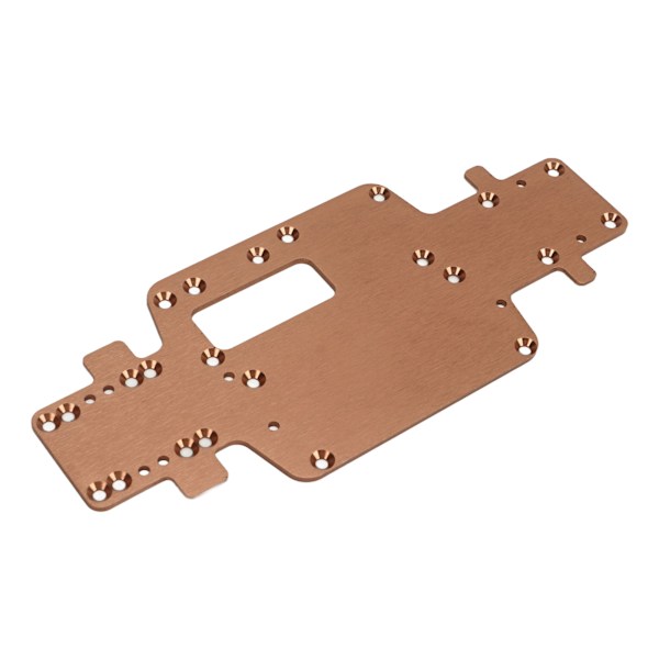 RC Bil Chassis Bunnplate 284161‑2555 Fjernkontroll Bil Reservedeler for WLtoys 1/28 284161 RC Bil