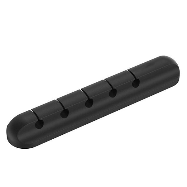 Cable Organizer Cable Clip Hållare Silikon Cable Management 5 holes