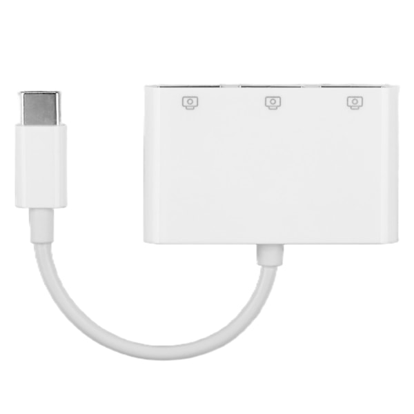 USB-porttilaajennin, tyyppi C - USB 3 -portti, vahva yhteensopivuus, laaja käyttöalue, USB tyyppi C -keskitin tiedonsiirtoon