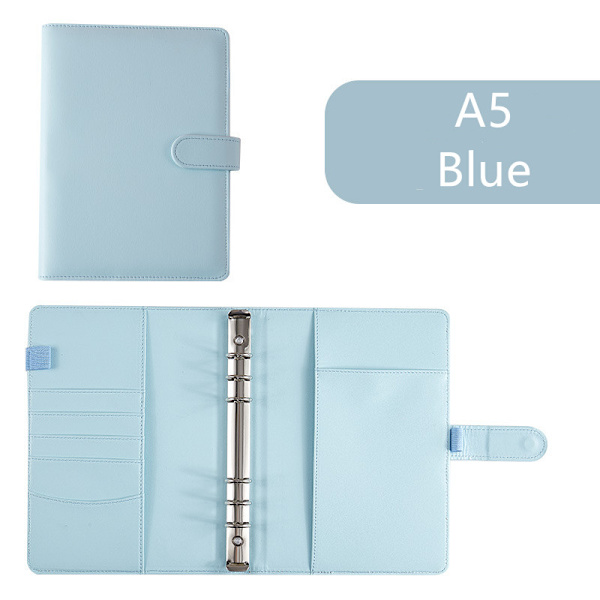 A5 Cover Løsbladomslag Cover Cover Cover Blue