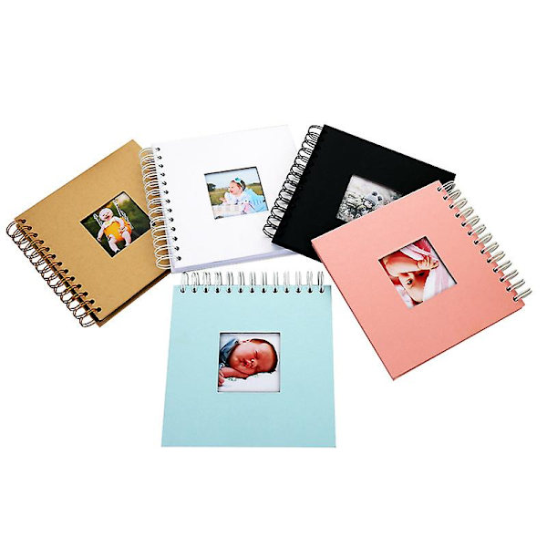 DIY Fotoalbum For Kjærlighetsminne DIY Verktøy Familie Baby Minnebok Jul Bursdagsgaver (Blå)