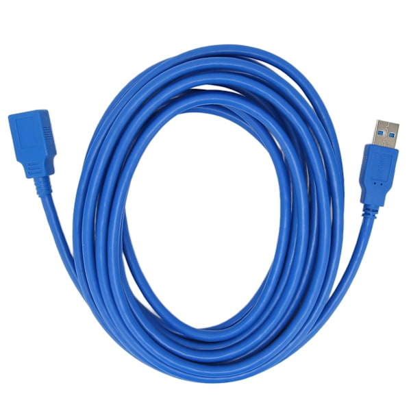 USB 3.0 Forlængerkabel 5Gbps Høj Hastighedsoverførsel 5m Let Bærbart Højtydende Dataforlængerkabel til Hjemmet