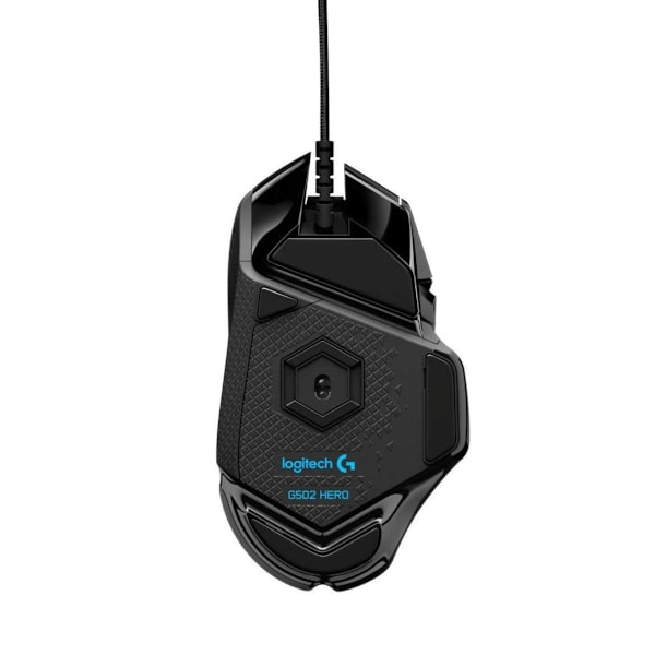 Logitech G502 Hero Høy ytelse gamingmus - Svart black