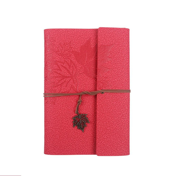 A5 Traveler Notebook Journal Skitsebog RØD Red