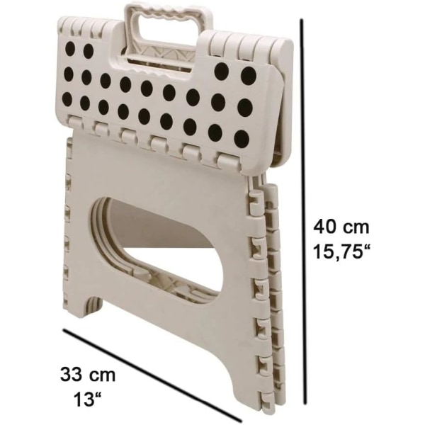 Foldepalle Husholdningsstige Trin Trin white