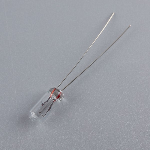 10 stk Mini 3/4/5 mm 3/6/12/24V Glødepære Edison Incandesce Klar Clear 5mm: 3V