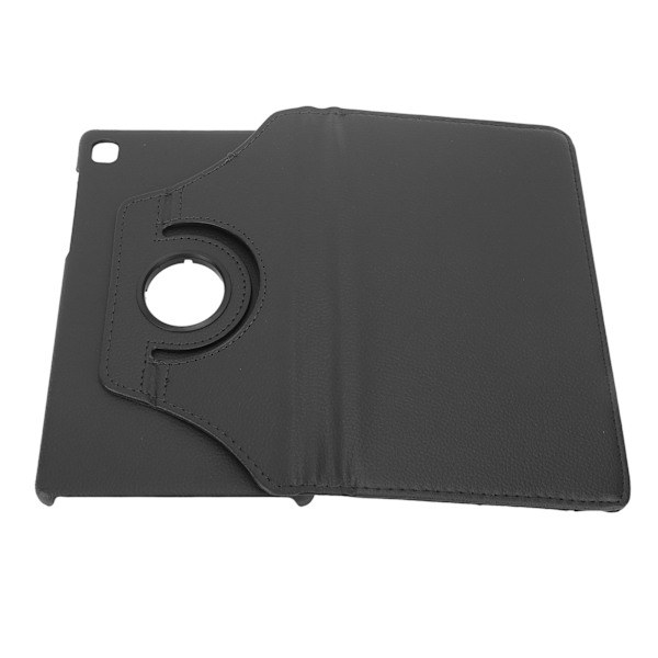 Beskyttende nettbrettveske i imitert skinn, roterbart nettbrettdeksel for Galaxy Tab A7 Lite T220 T225 8,7 tommer nettbrett, svart
