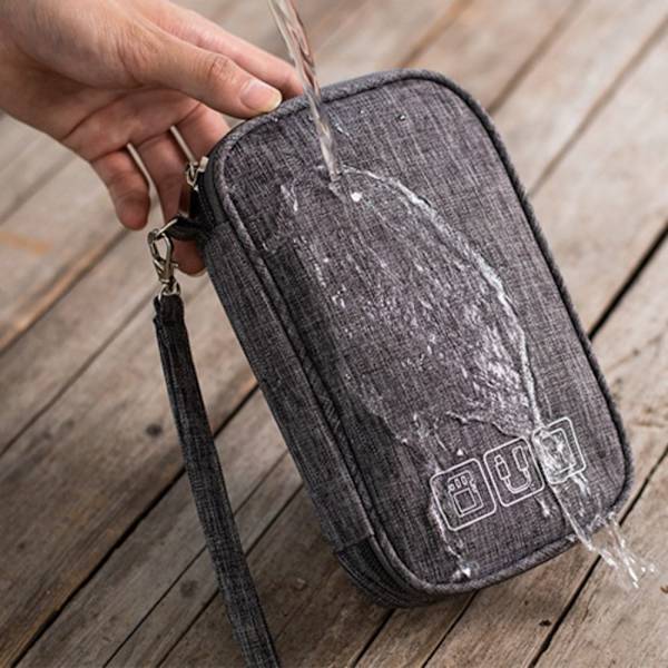 Förvaringsväska Cable Organizer GRÅ grey