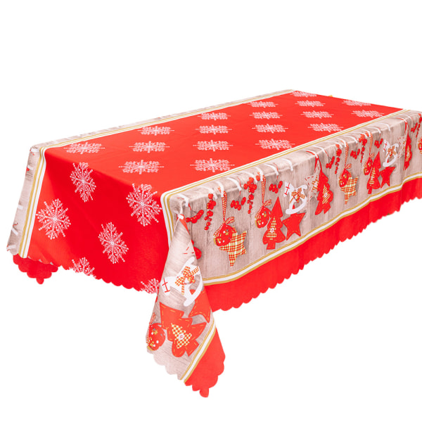 Juleduker, juledekorasjonsbord, avtørkbar style 2