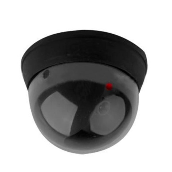 Falsk overvågningskamera - Dummy-kamera med LED Black 4-Pack