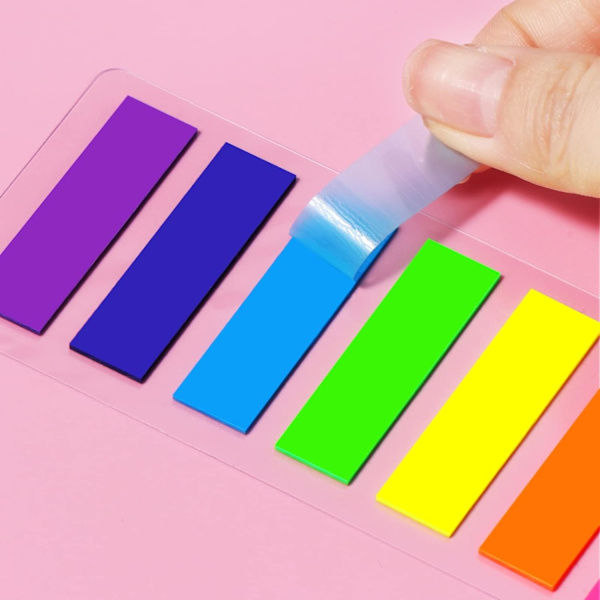 1120 stykker Sticky Notes Index selvklebende bokmerker, indeksfaner fo