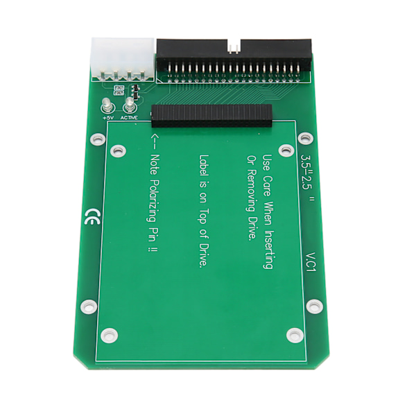 2.5in till 3.5in SATA HDD SDD 44Pin IDE Konverterkort Säker Överföring PCB Hårddiskadapterkort Konverterare för PC
