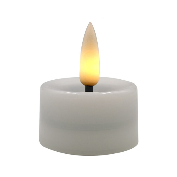 12 stk Flammeløse LED-lys Ellys VARM HVIT VARM Warm white