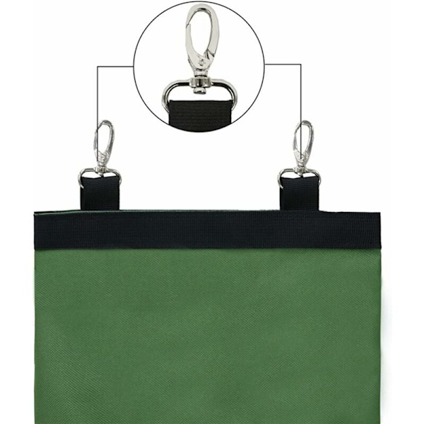 Riippuva kanin heinäpussi Heinänsyöttöpussi Hutch Accessories 1kpl (vihreä)
