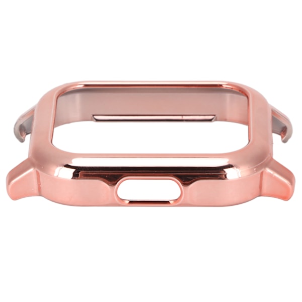 PC Deksel Beskyttelsesetui for Xiaomi Haylou Solar LS02 Smartklokke Plast Anti-fall Beskyttelsesramme Rose Rosa