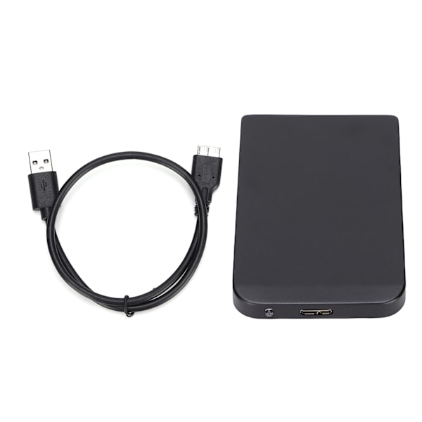 Harddisk kabinett 2.5in USB3.0 SATA Høy Hastighet 5Gbps Verktøyfri Bærbar Stabil SSD Kabinett for Windows for OS X